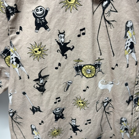 Nightmare Before Christmas button down shirt! - Picture 2 of 4